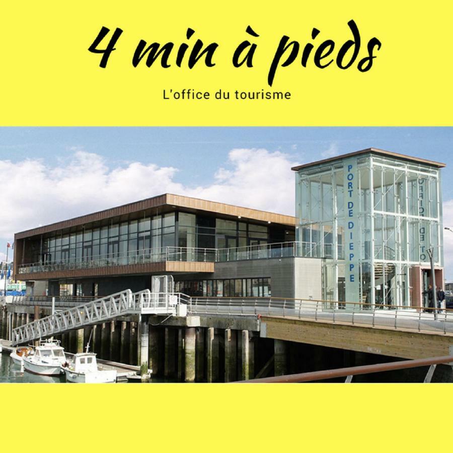 3 Deux , 1 ,l'etablissement La A 2 Pas, Netflix, Lits Faits A Votre Arrivee, Serviettes De Toilette, Menage, Wifi, En Hyper Centre ,plage A 100m, Box A Velos, Paiement 3 Fois Sans Frais, Prix * Dieppe